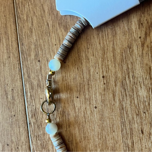 Lee Sands Vintage Mother of Pearl MOP Inlay Lion Cougar Panther Necklace Large - Picture 4 of 6